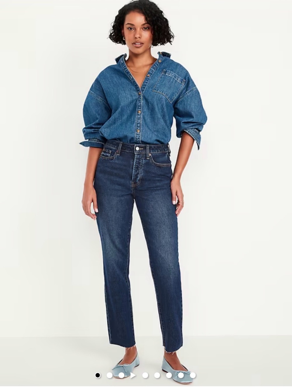 Old Navy OG Straight High Rise Secret Smooth Pockets